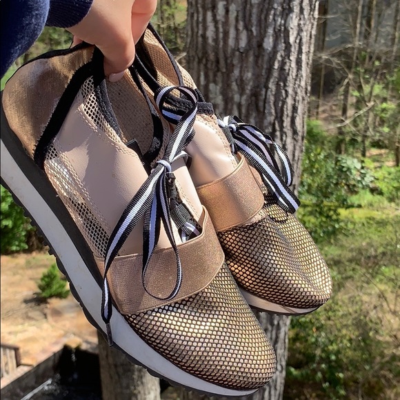 Steve Madden Arctic Cutout Trainers SIZE 7.5 - Picture 2 of 7